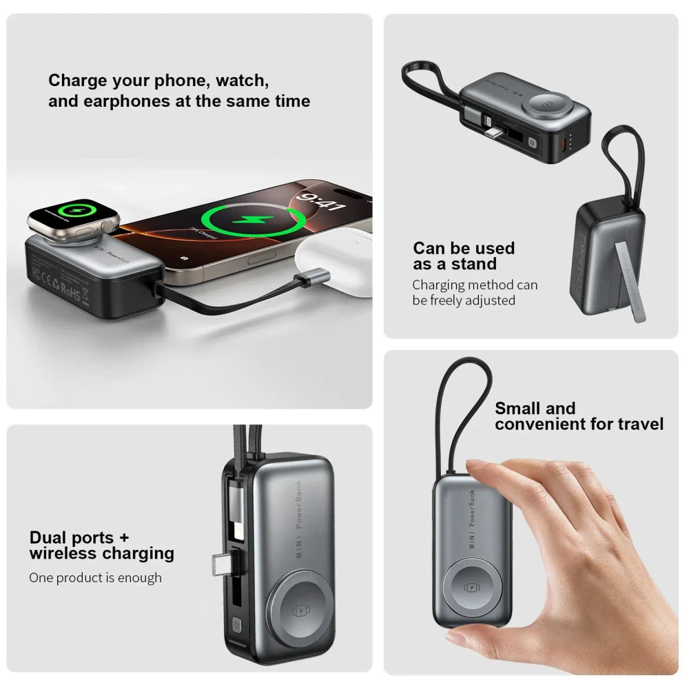 Mini Magnetic Power Bank